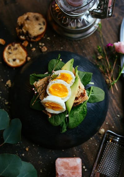 Colourful breakfast bowl